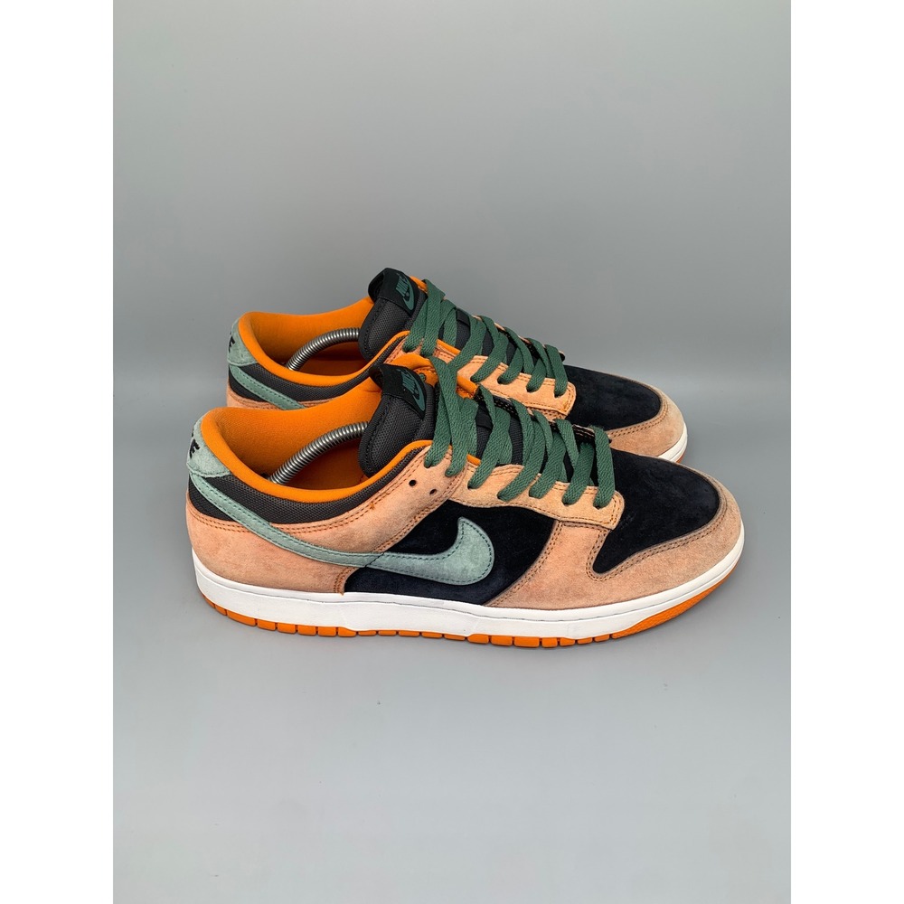 Nike Dunk Low Ceramic Black Orange Green‎ Dunks DA1469-001 Men's Sz 12